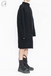 BORIS BIDJAN SABERI wool cardigan WKNCOAT1 VAR.1 black